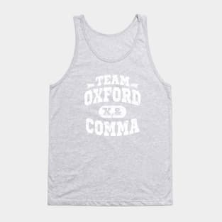 Team Oxford Comma Tank Top
